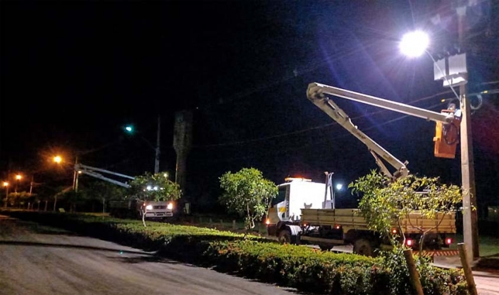 Prefeitura revitaliza iluminação da Rondônia Rural Show Internacional